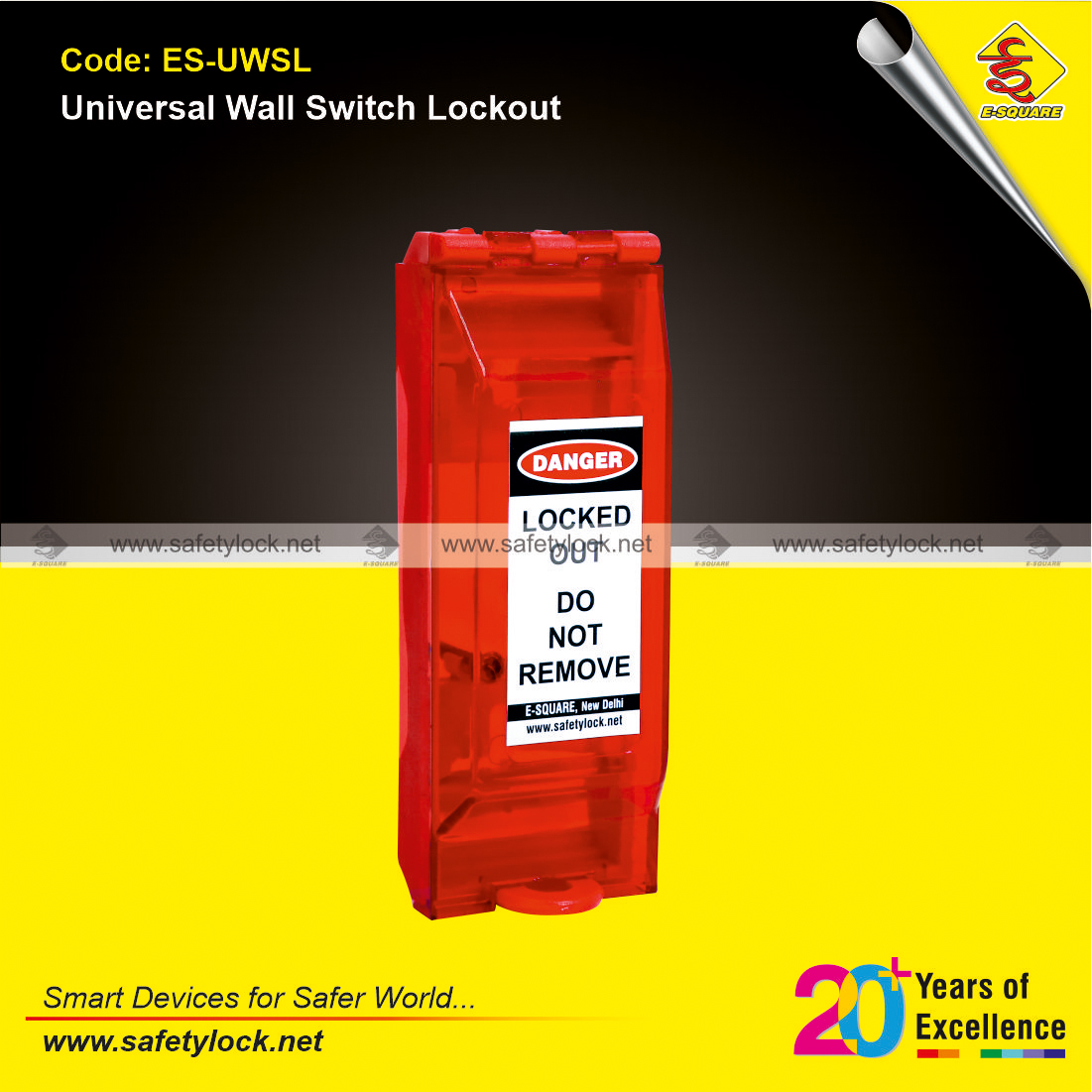 universal wall switch lockout device