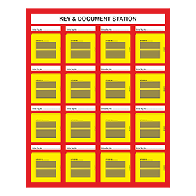 Wall Mounting Stations for Small Group Lock Mini Box