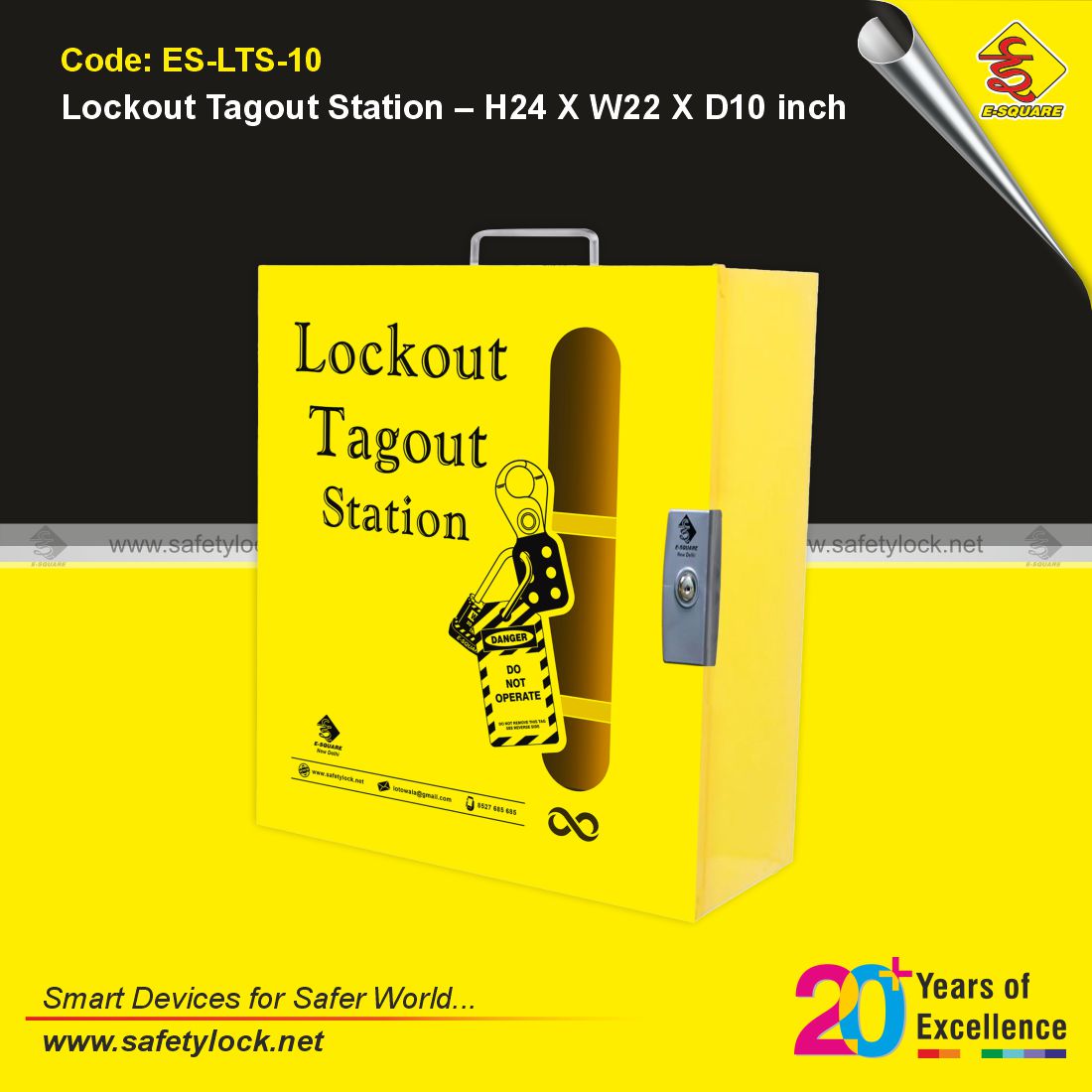 yellow color lockout stations