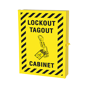 Yellow LOTO Cabinets