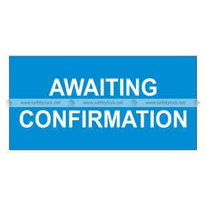 add magnetic signs near lockout point