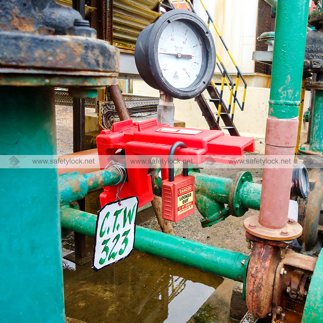 ball valve lockout tagout