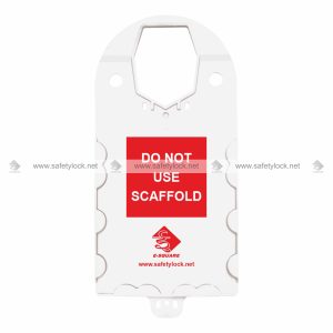 White Color Big Scaffolding Tag Holder