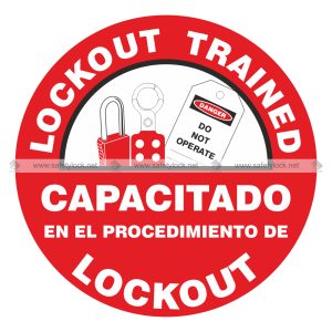 bilingual hard hat labels