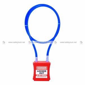 cable lockout safety padlock
