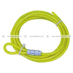 Vinyl Coated De Electric Cable with One Sided Loop