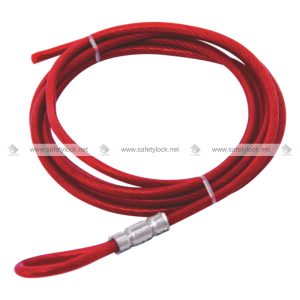 Vinyl Coated Steel Cable with One Sided Loop