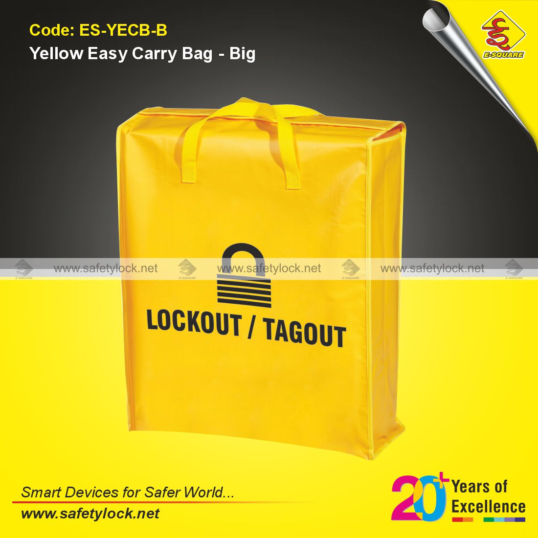 carry bag for lockout tagout devices