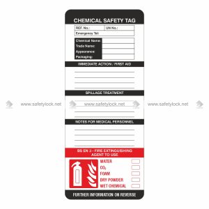 chemical safety scaffolding tags