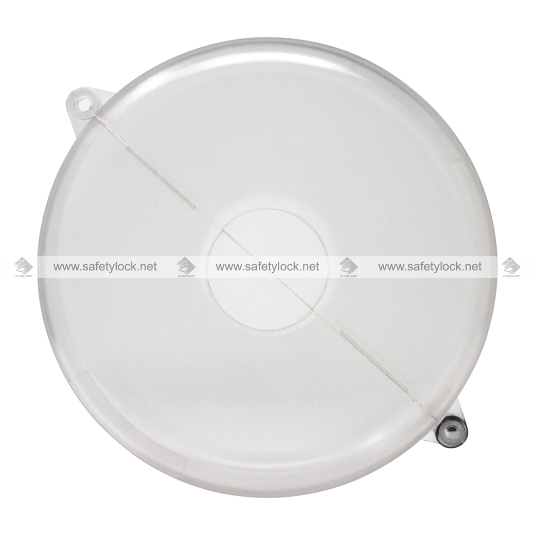 clear gate valve lockout device