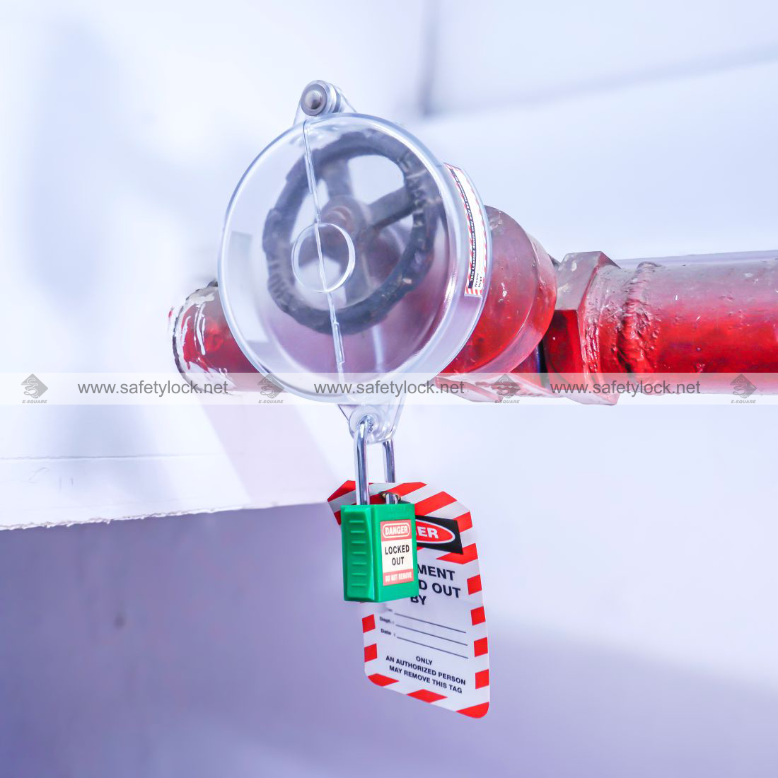 clear gate valve lockout tagout installation