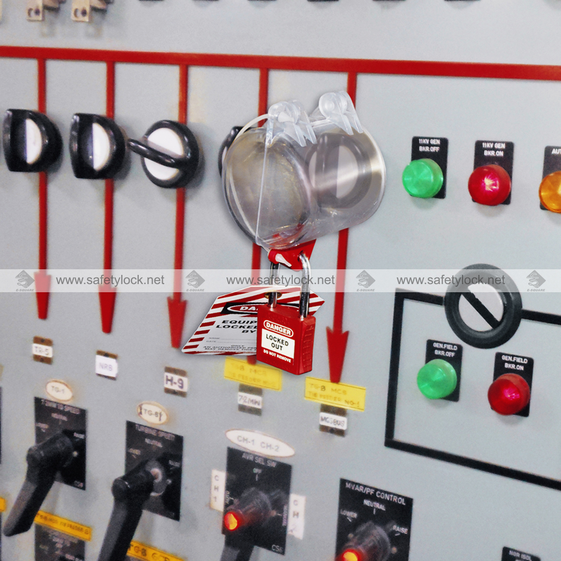 cocoon push button lockout tagout