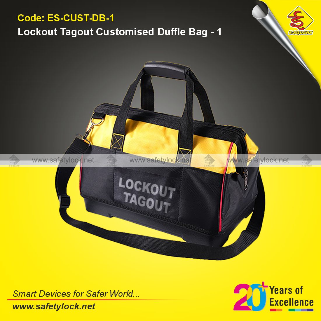 customised lockout tagout duffle bags
