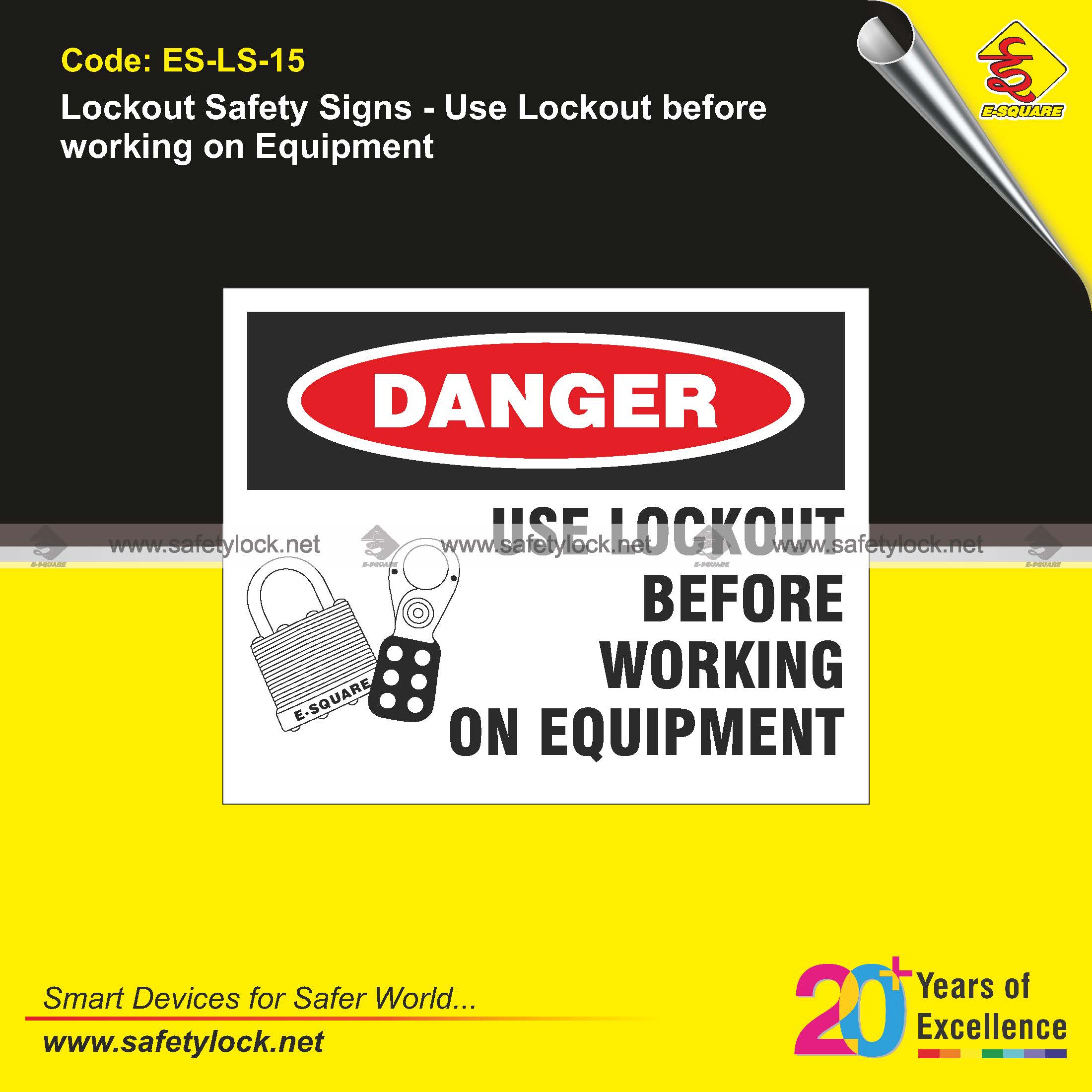danger lockout safety signs