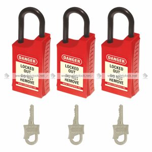 de-electric handy lockout padlock