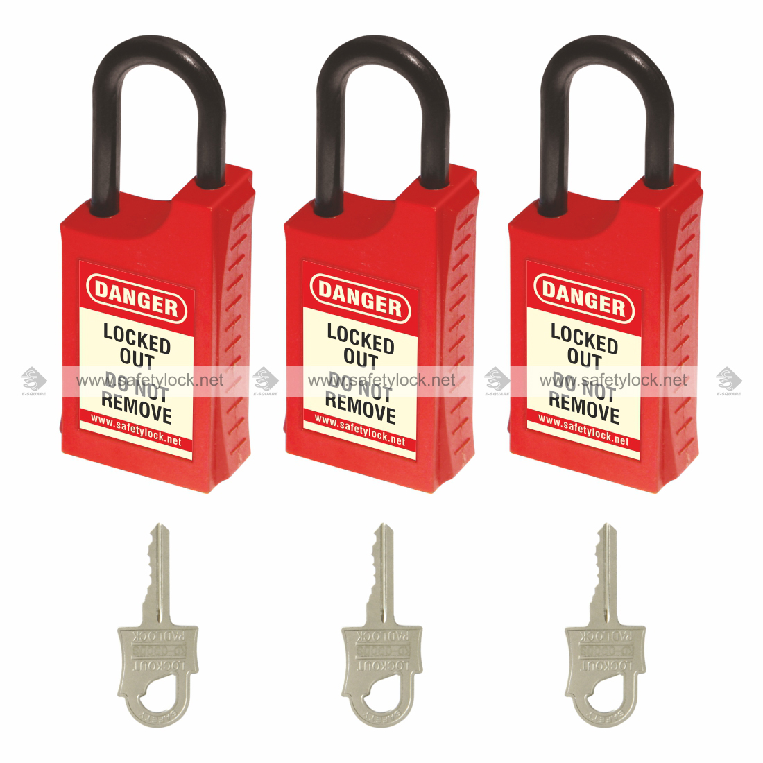 de-electric handy lockout padlock