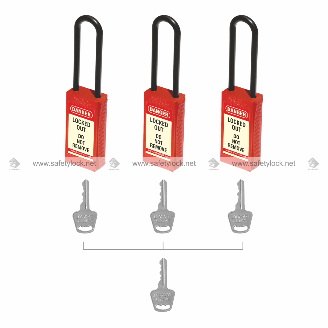 di-electrical padlock