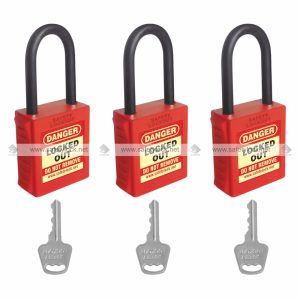 dielectric lockout padlock