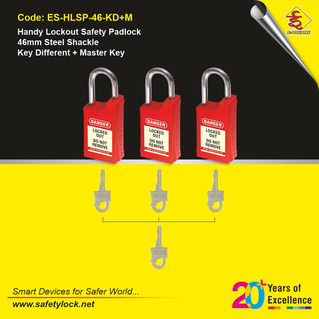 E-Square handy lockout padlock manufacturer