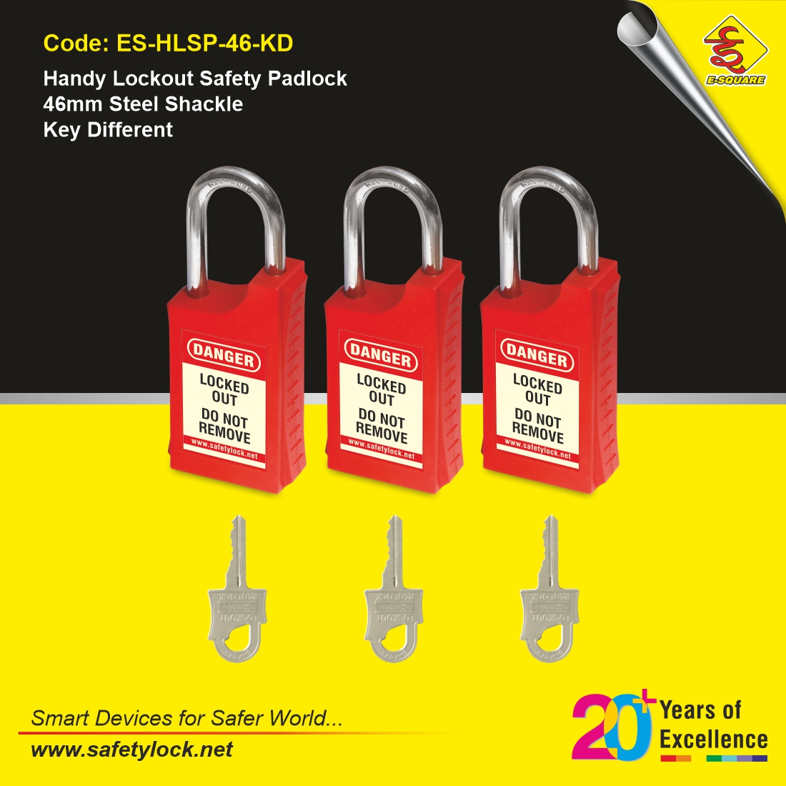E-Square handy lockout padlock
