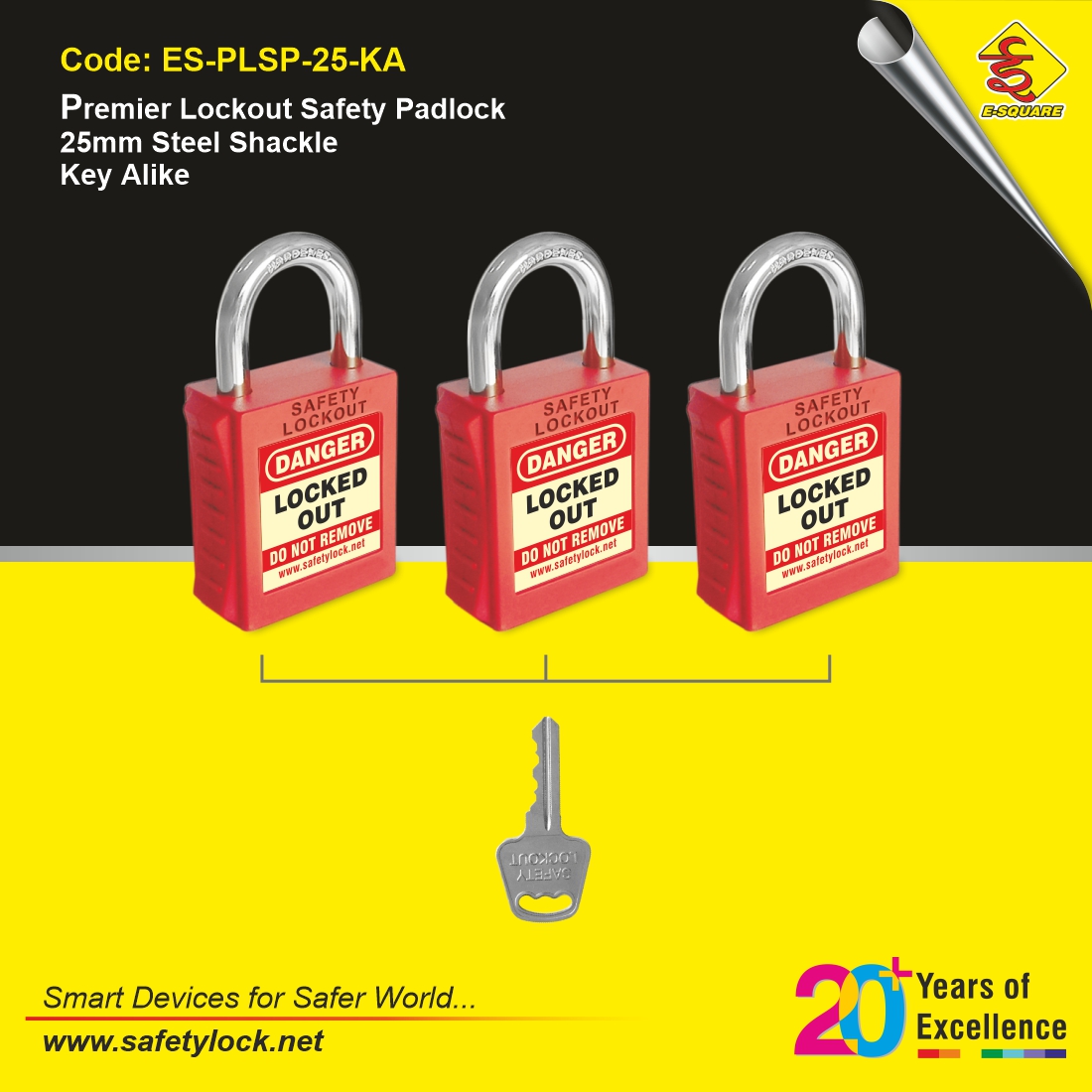 E-Square LOTO lock