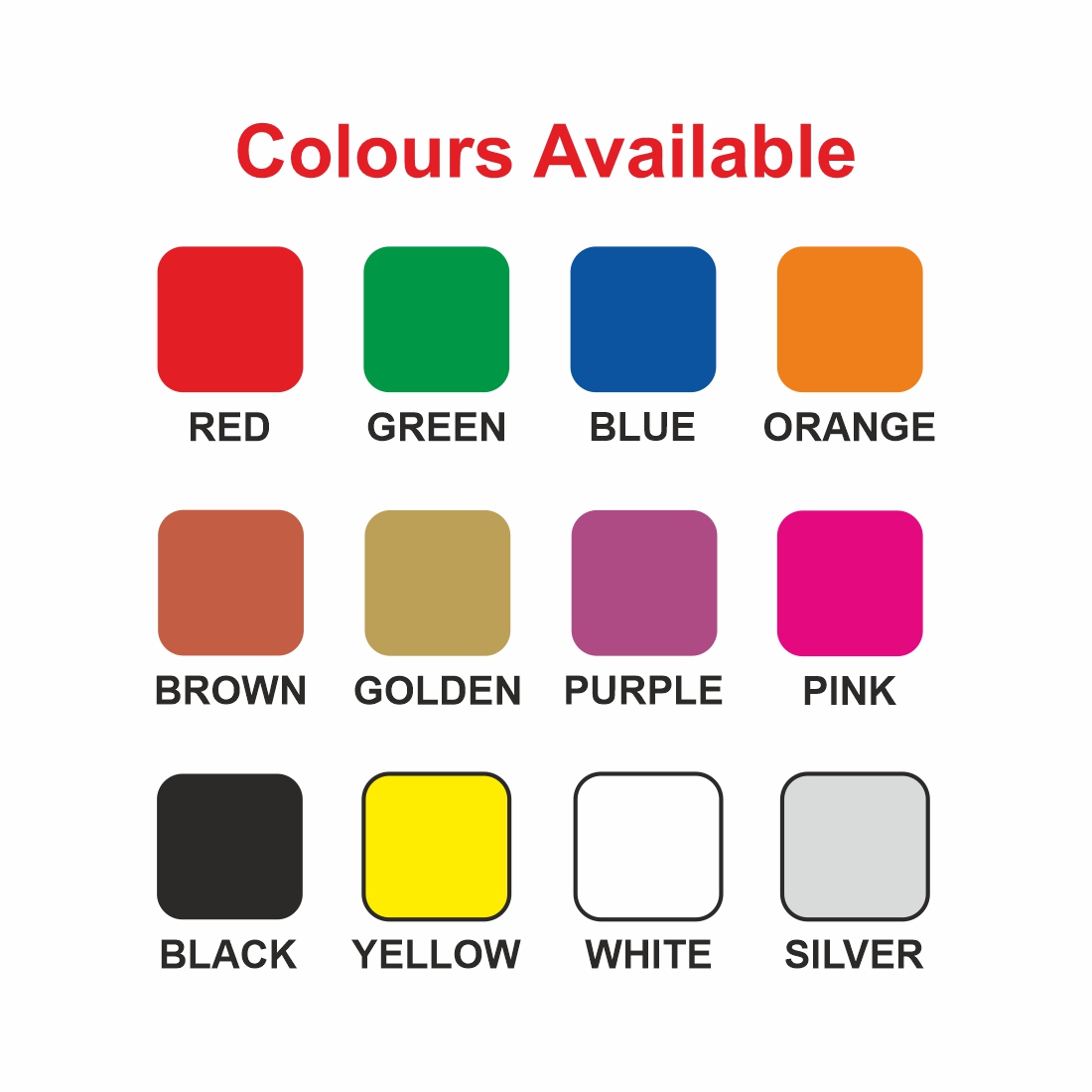 E-Square LOTO Locks Colors