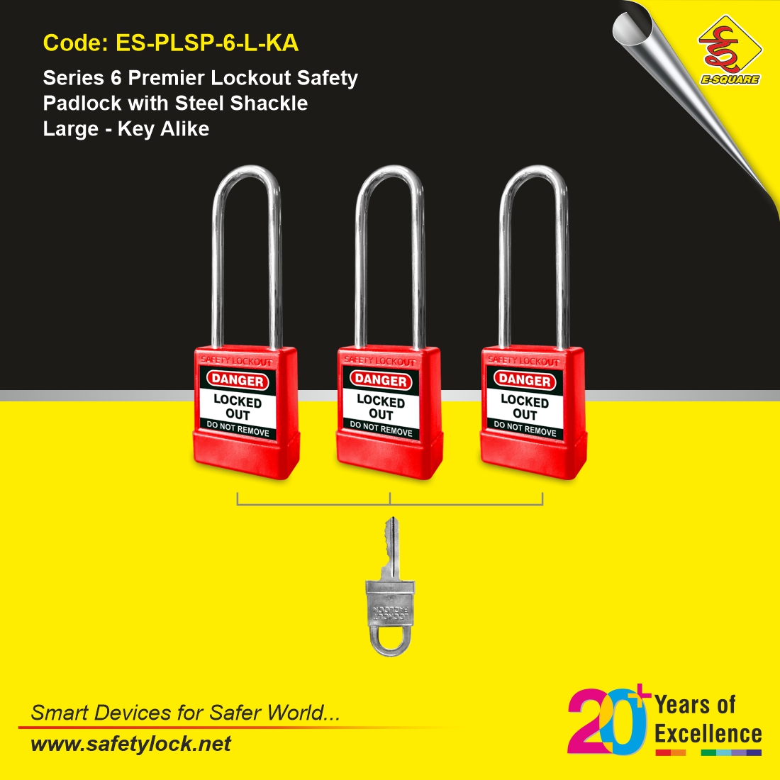 E-Square padlocks