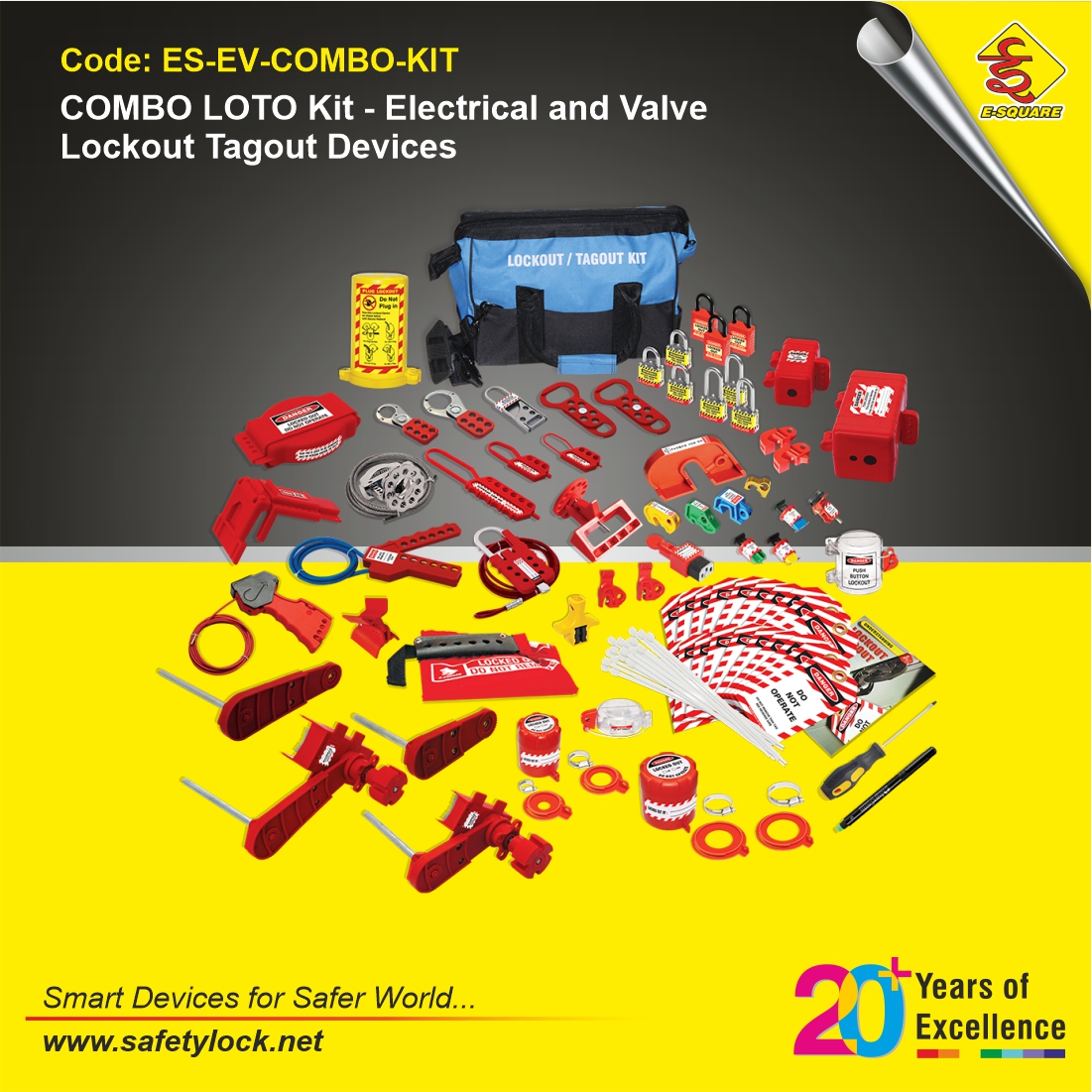electrical and valve LOTO kit