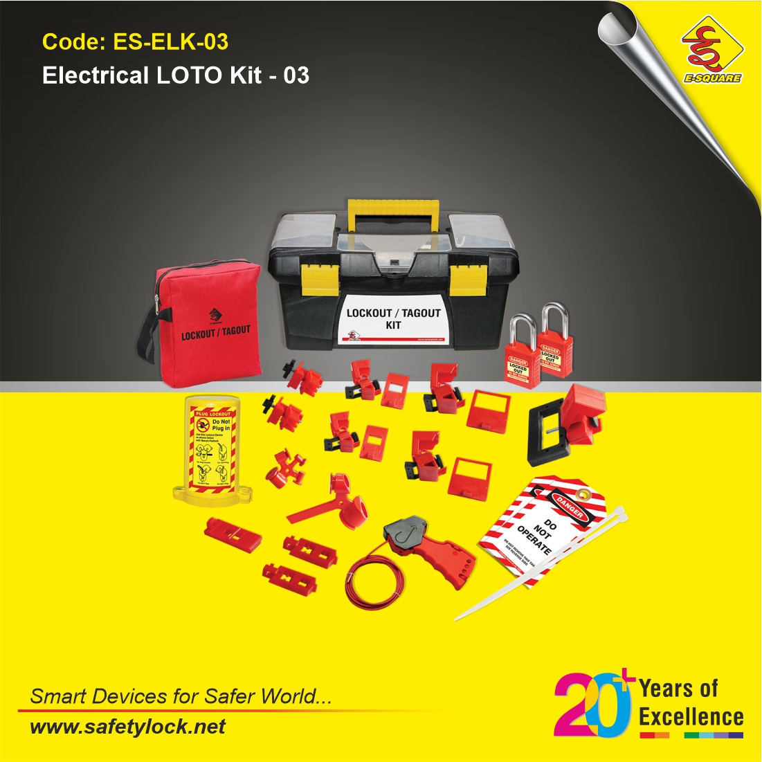 electrical lockout kit for safety