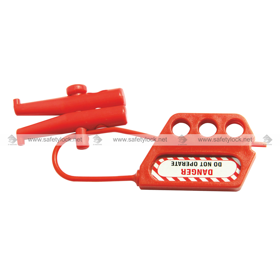 electrical panel hole lockout twin leg