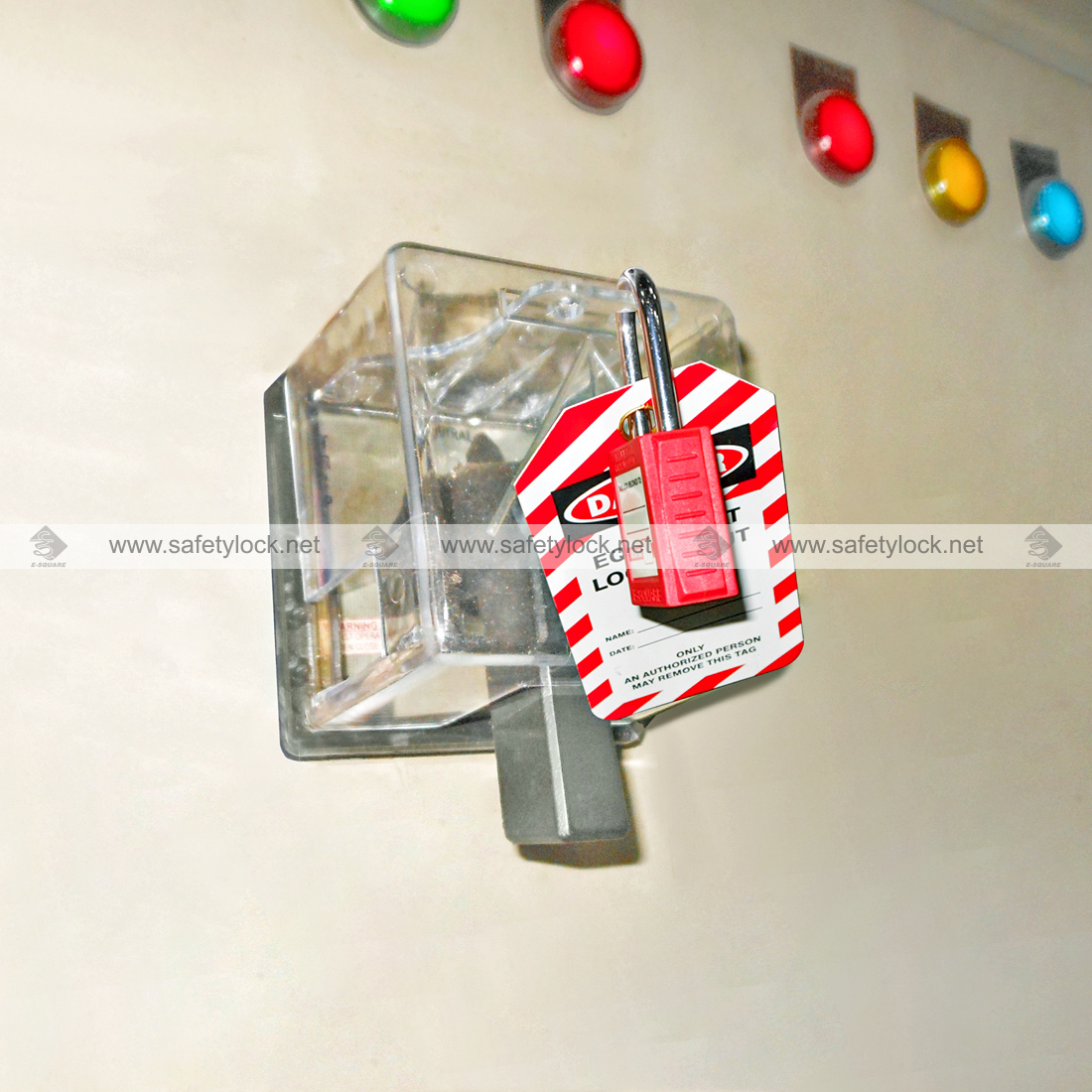 electrical panel levers lockout tagout