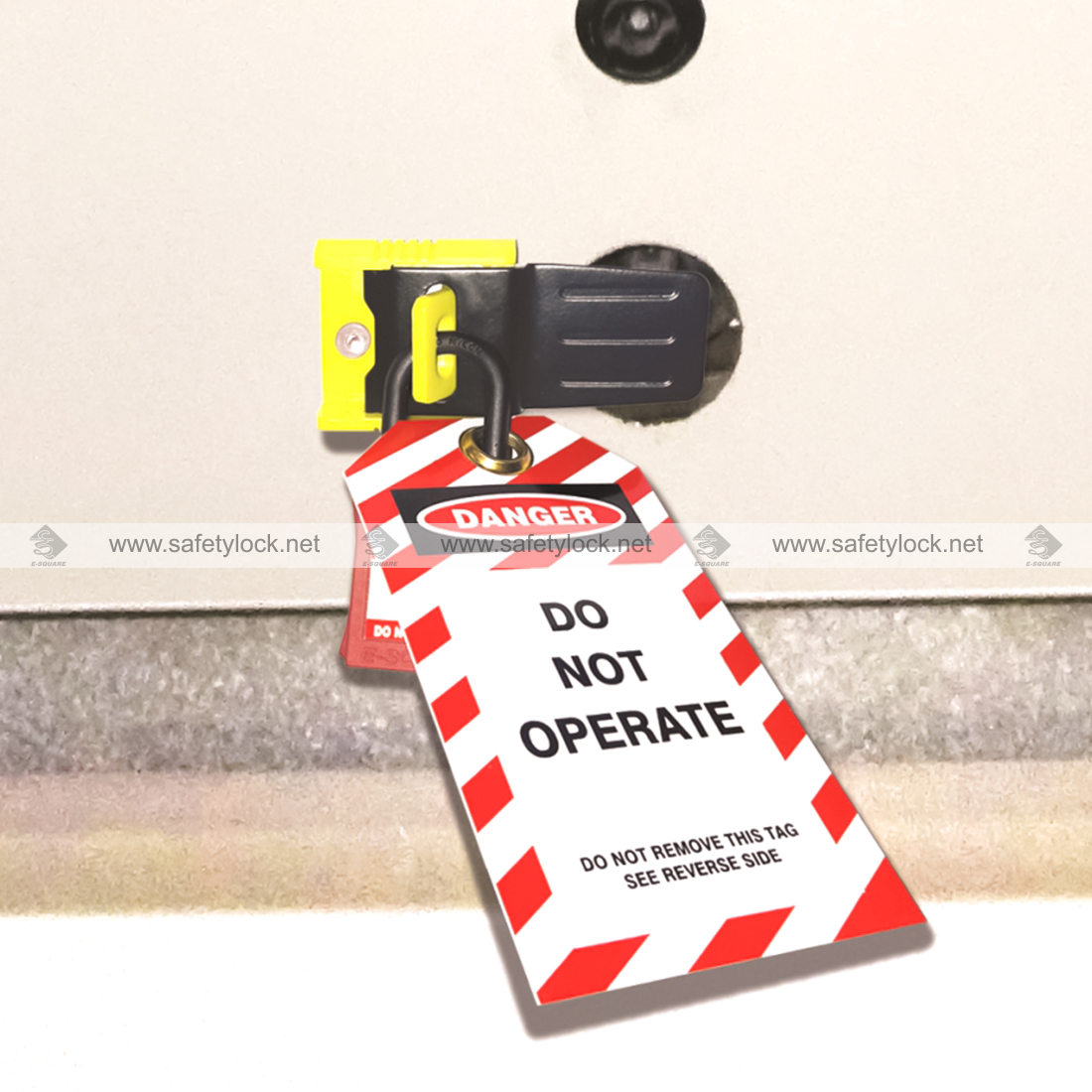 electrical panel lockout device installation