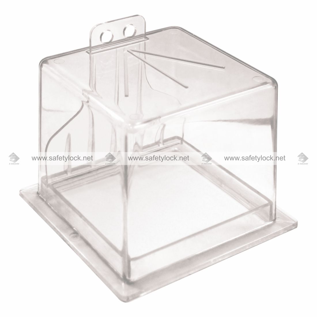 electrical panel lockout square box for switches with levers