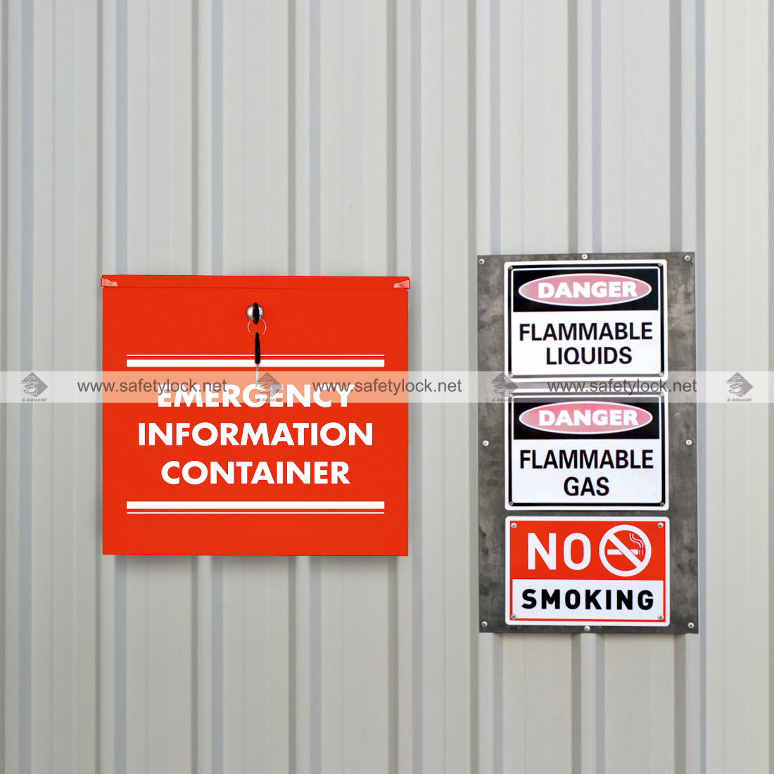 emergency information container MSDS cabinet