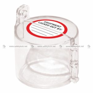 flexible cocoon lockout device for push button