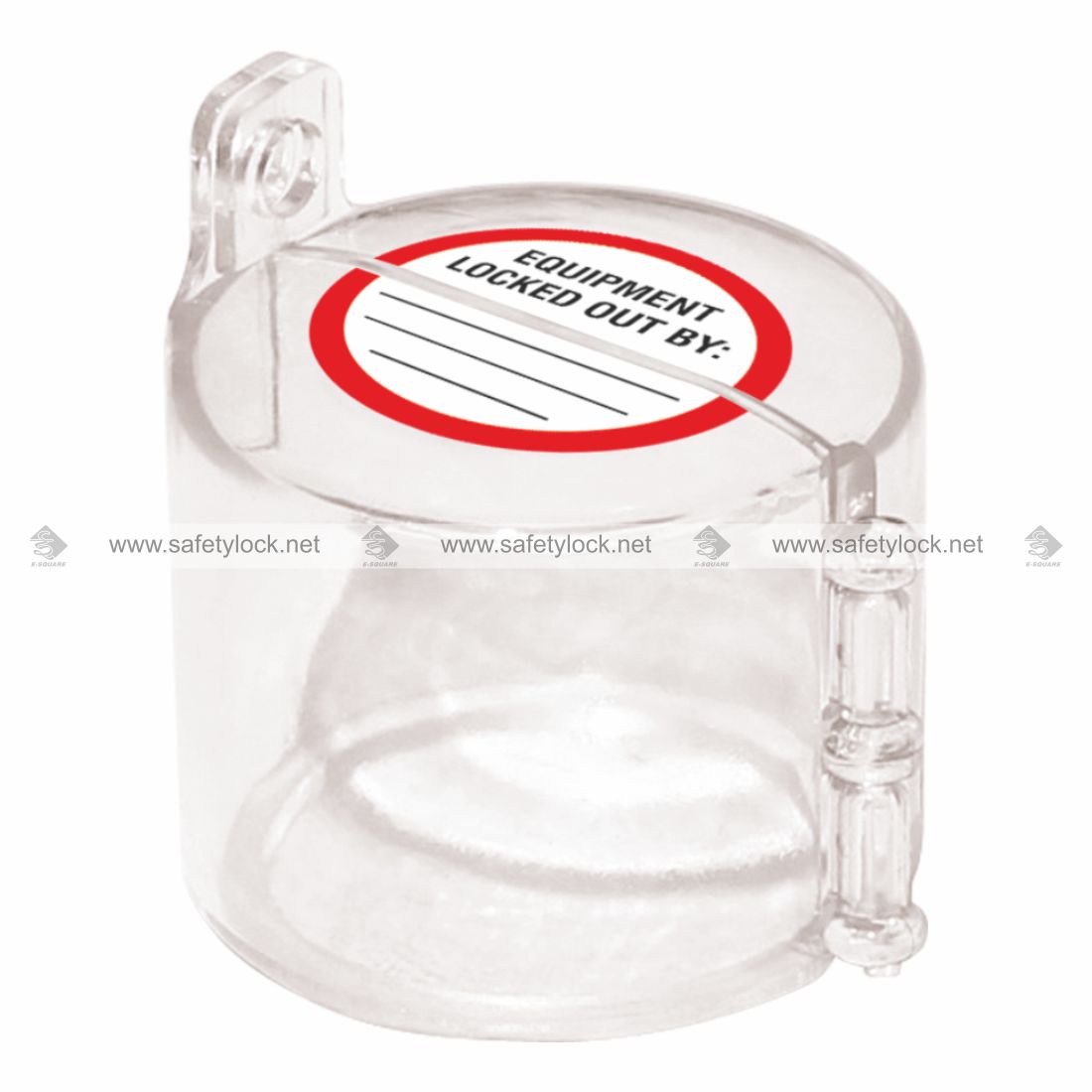 flexible cocoon lockout device for push button