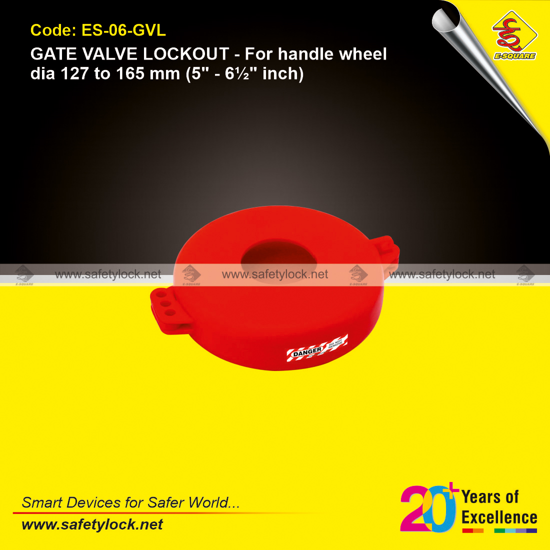 gate valve lockout device for lockout tagout