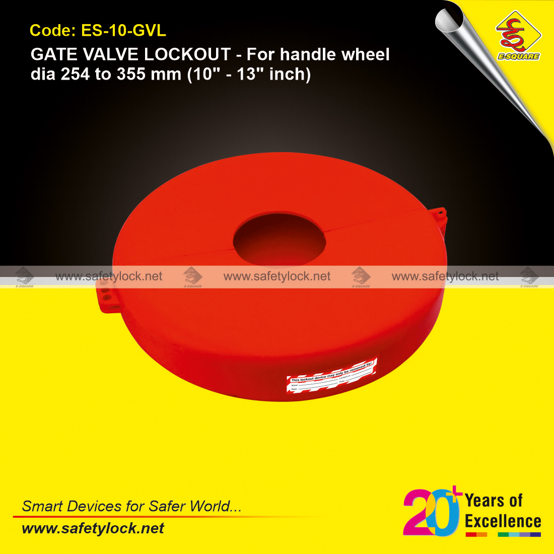 gate valve lockout device large