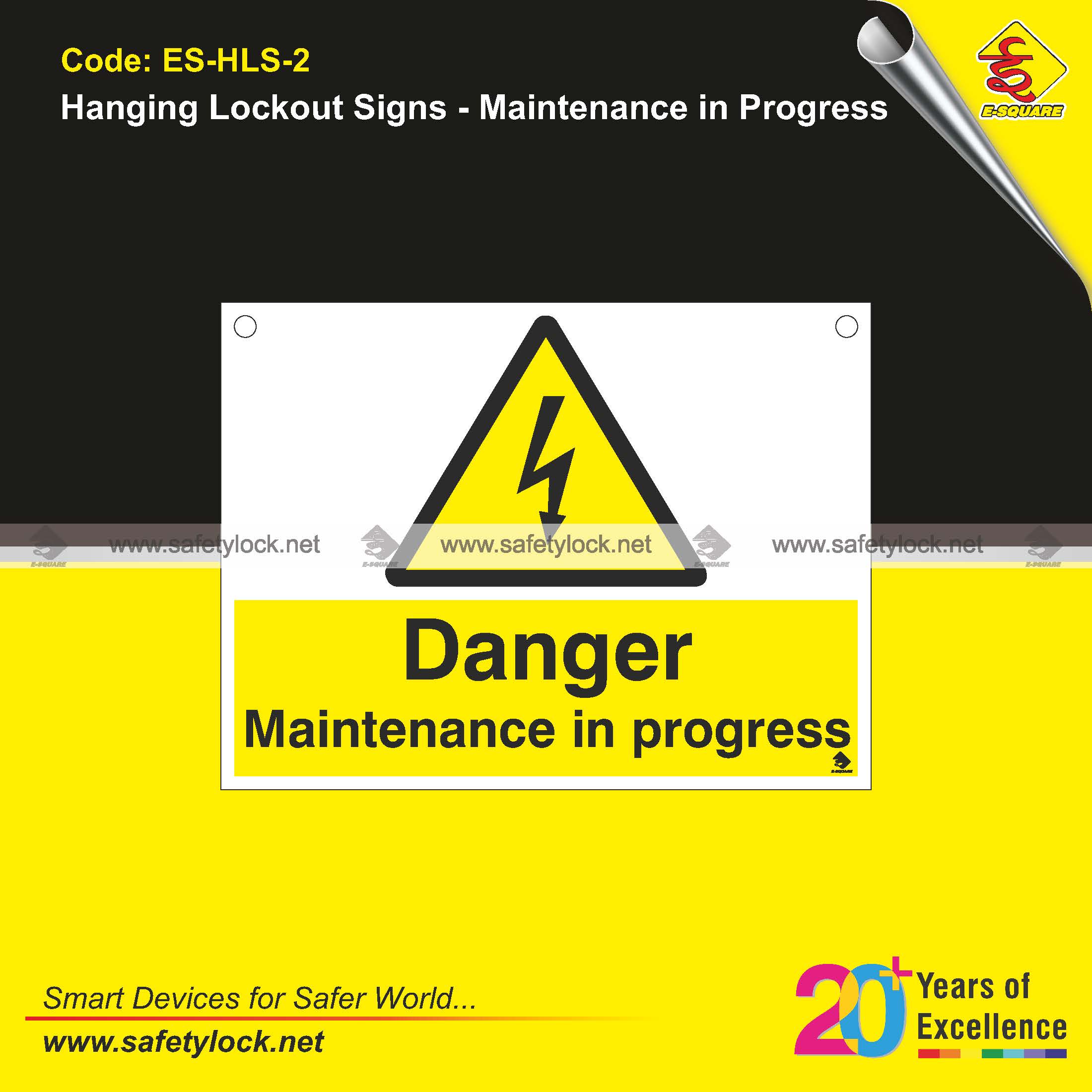 hanging lockout signs for safety