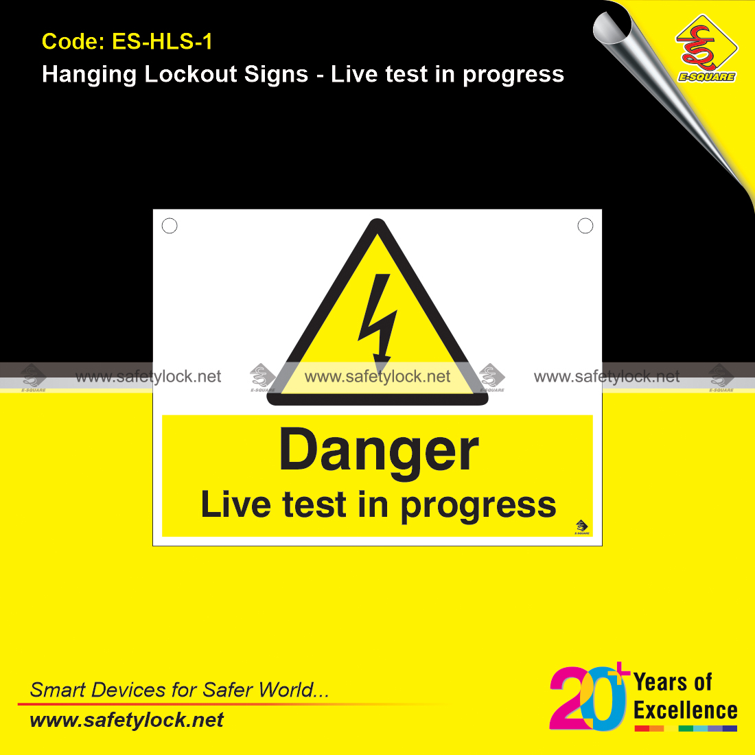 hanging lockout signs manufacturer