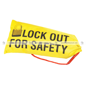 high visible yellow lockout bag