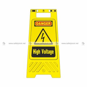 high voltage - safety floor stand
