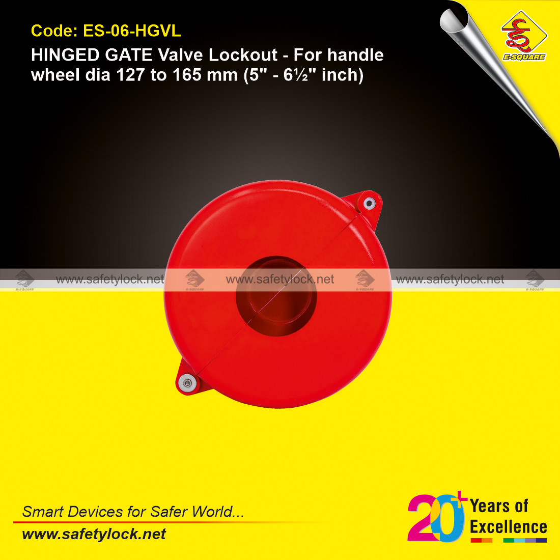 hinged gate valve lockout tagout product
