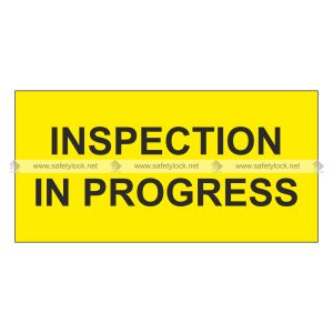 inspection in progress magnetic signs