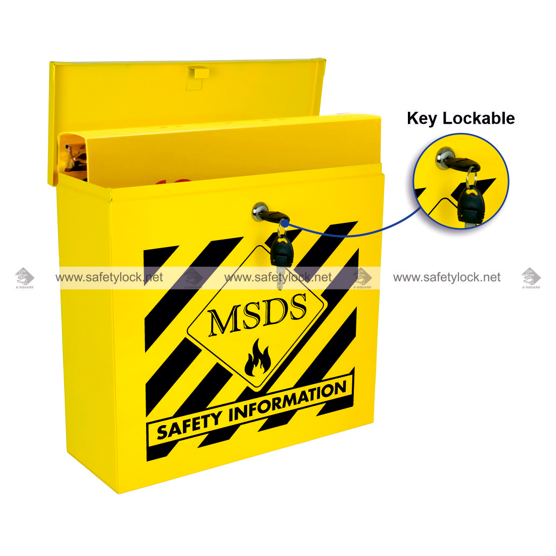 key lockable MSDS cabinets