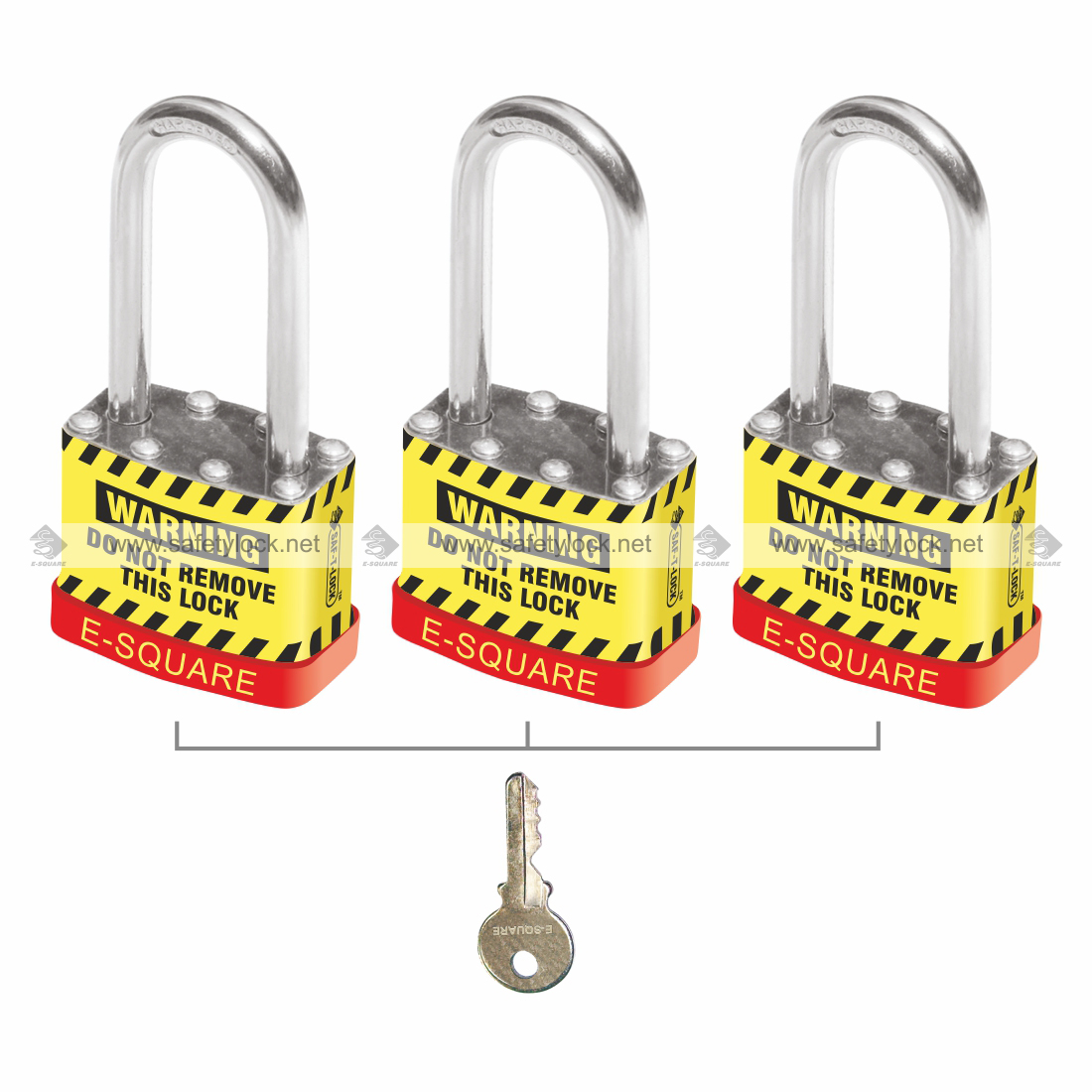 laminated lockout padlock
