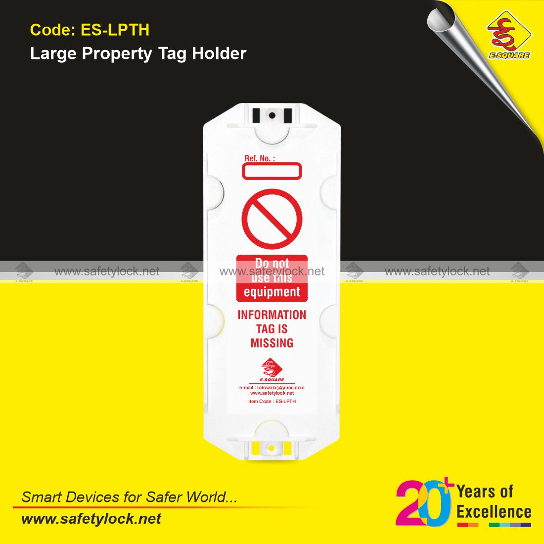 large property tag holder supplier