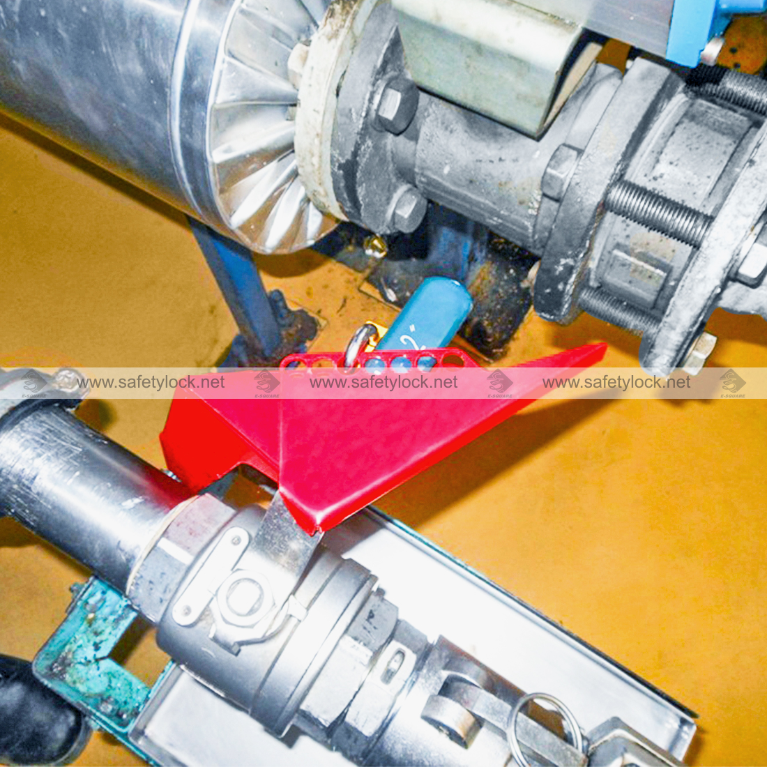 lockout device for ball valve