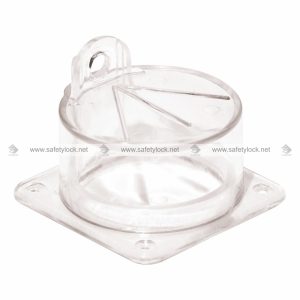 lockout device for electrical panel buttons