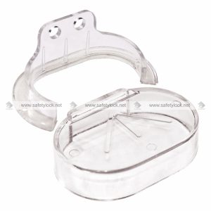 lockout device for electrical panel holes